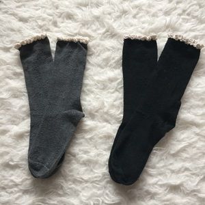 Brandy Melville Frilly sock Bundle
